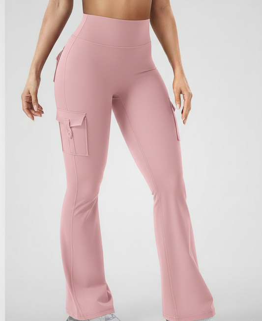 FLARE LEGGINGS WITH POCKETS
