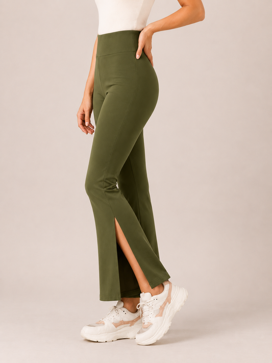 OLIVE MoveEase active Slit Flare Pant