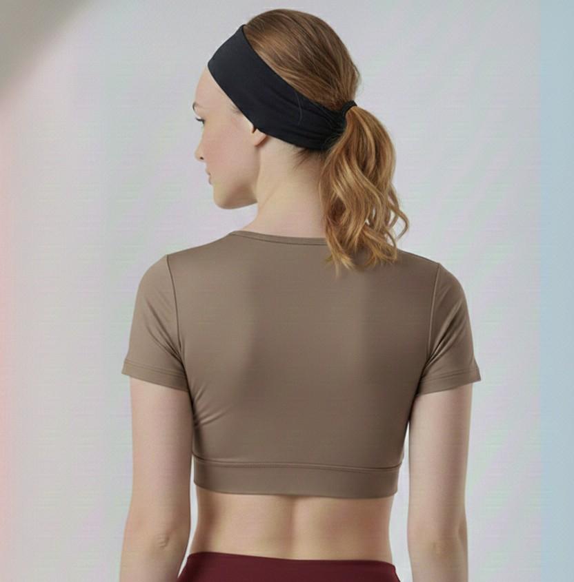 4 pieces combo set( space grey,Rose gold,Wine,Black) tops and bottoms Active wear