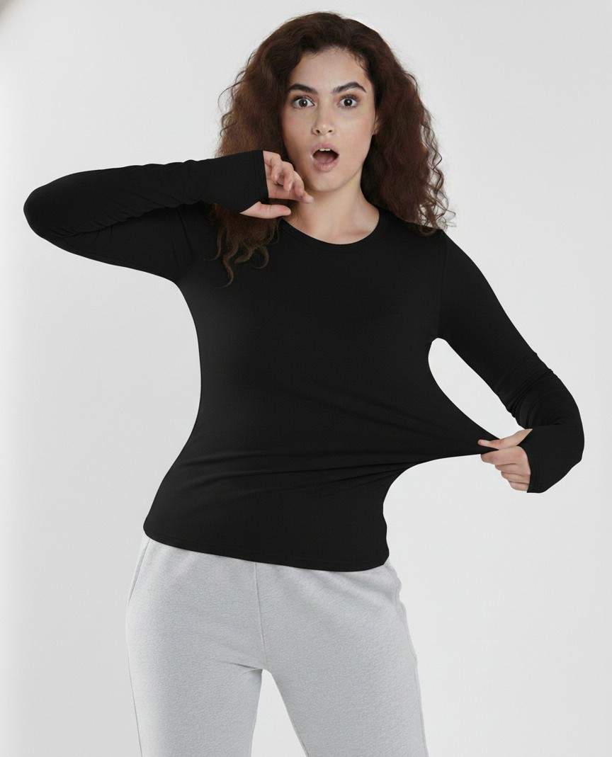 🤍Navy Cuddle Top| Soft-Fit Everyday Comfort Top