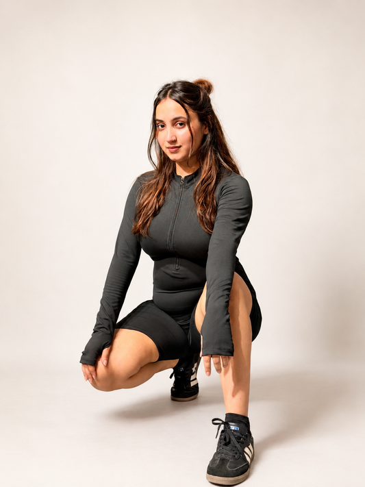 BLACK SculptFit™ Active Jumpsuit