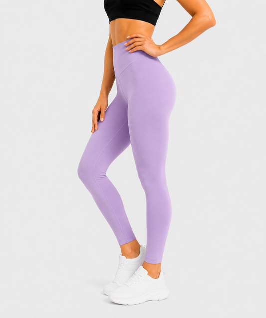 Lavender High-Waist Sculpt Gym Leggings