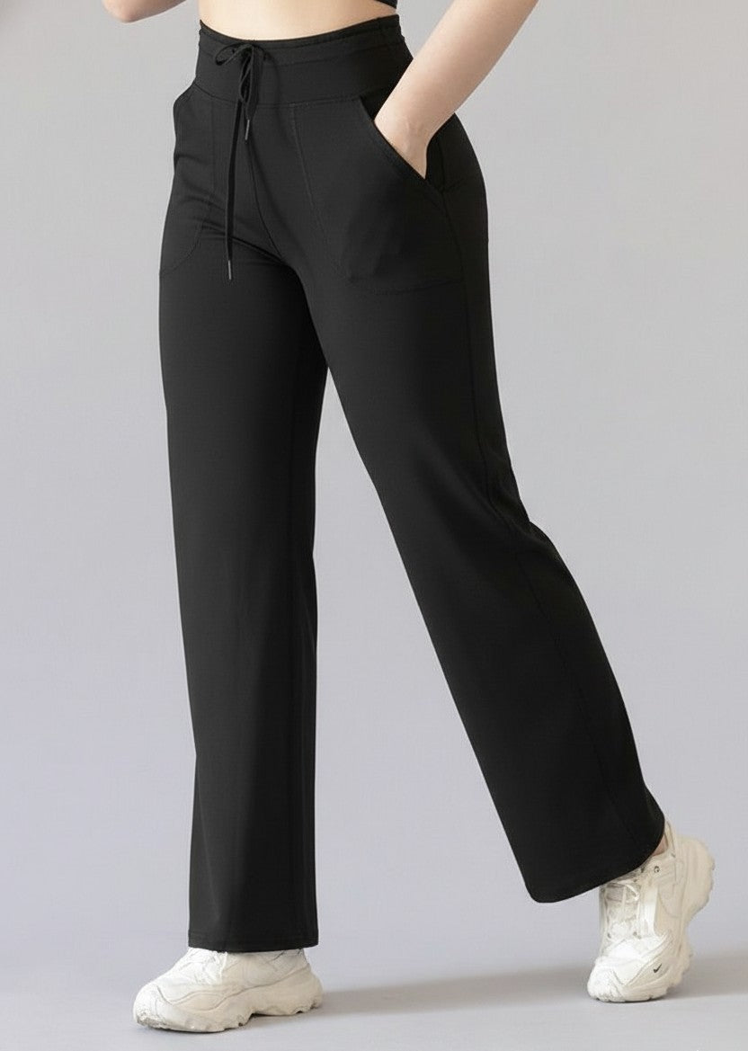 5-Pack Relaxed Fit Active Pants for Women ( Grey, beige, lavender, wine, black)