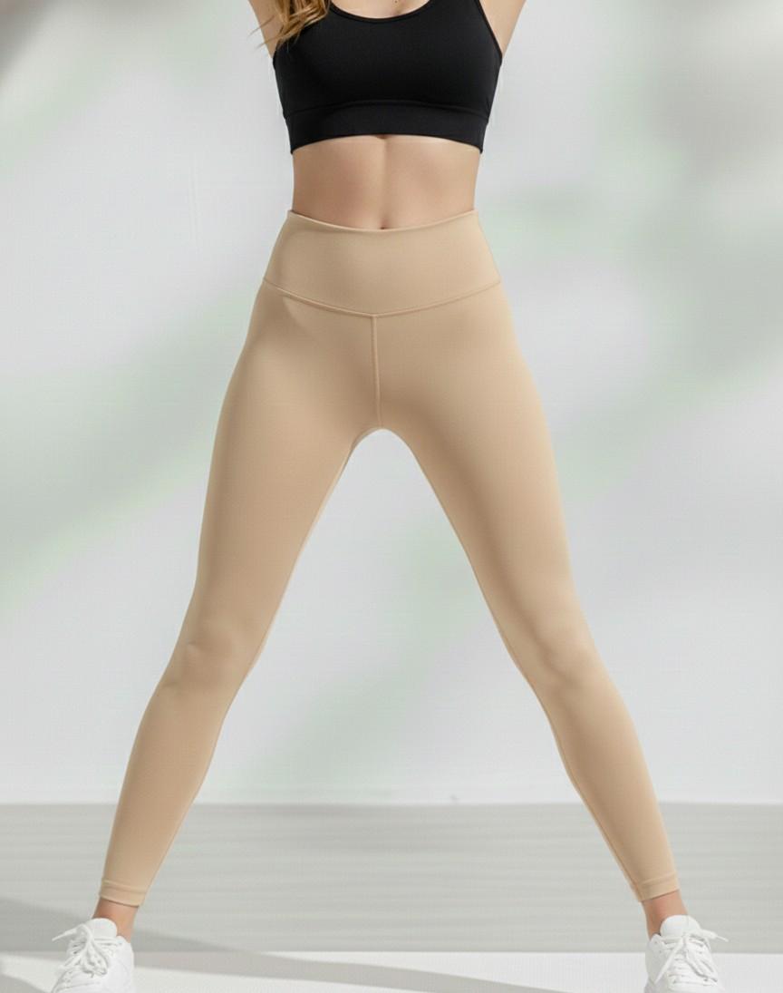 Wine High-Waist Sculpt Gym Leggings