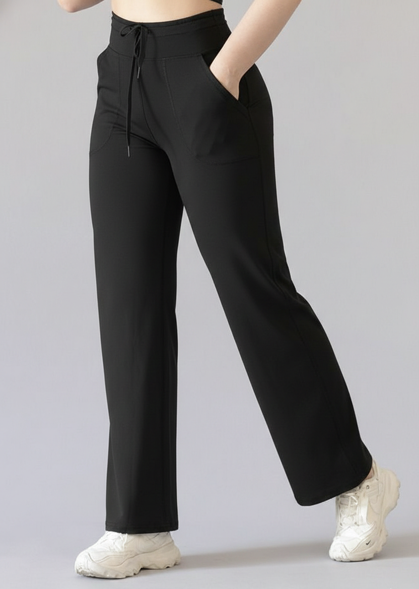 STRAIGHT FIT ACTIVE PANTS