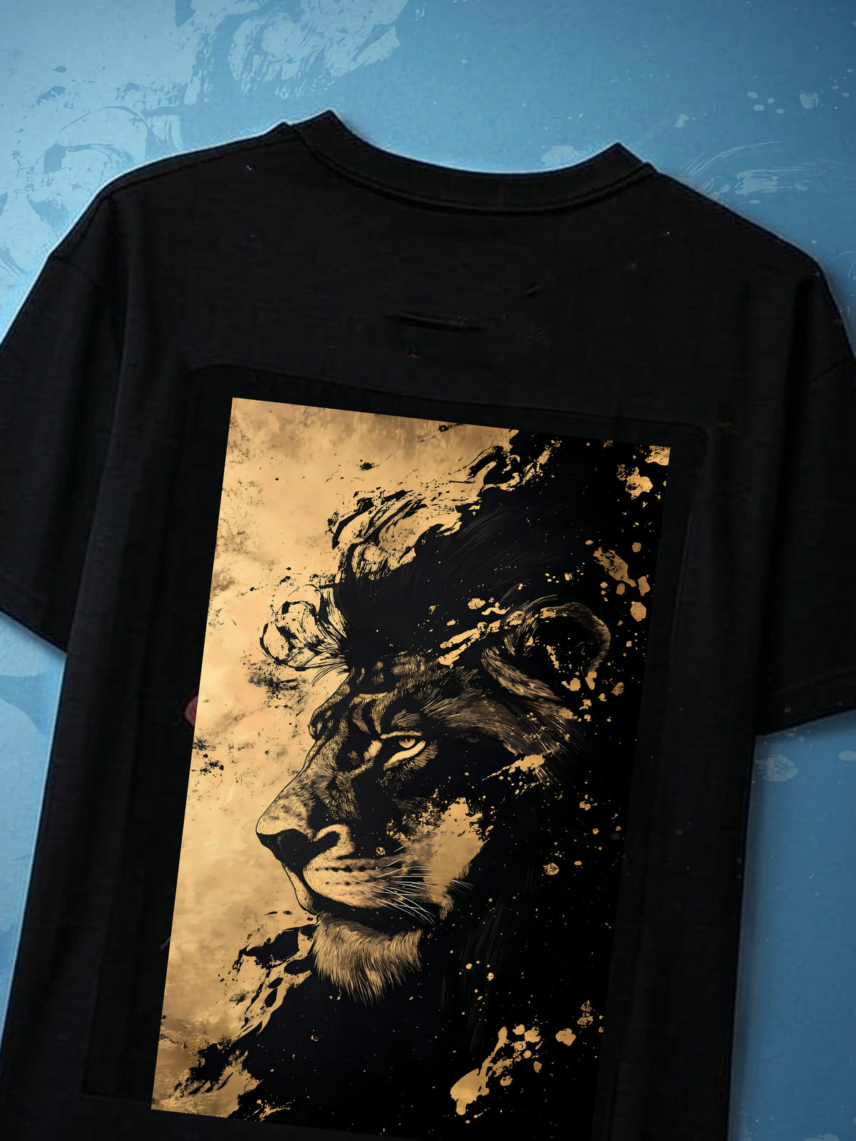 The king Oversized Flippable T-shirt ( 2 Flips  FREE included )