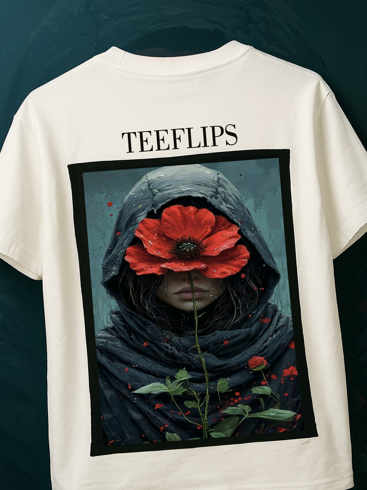 Peace Oversized Flippable T-shirt ( 3flips FREE included )