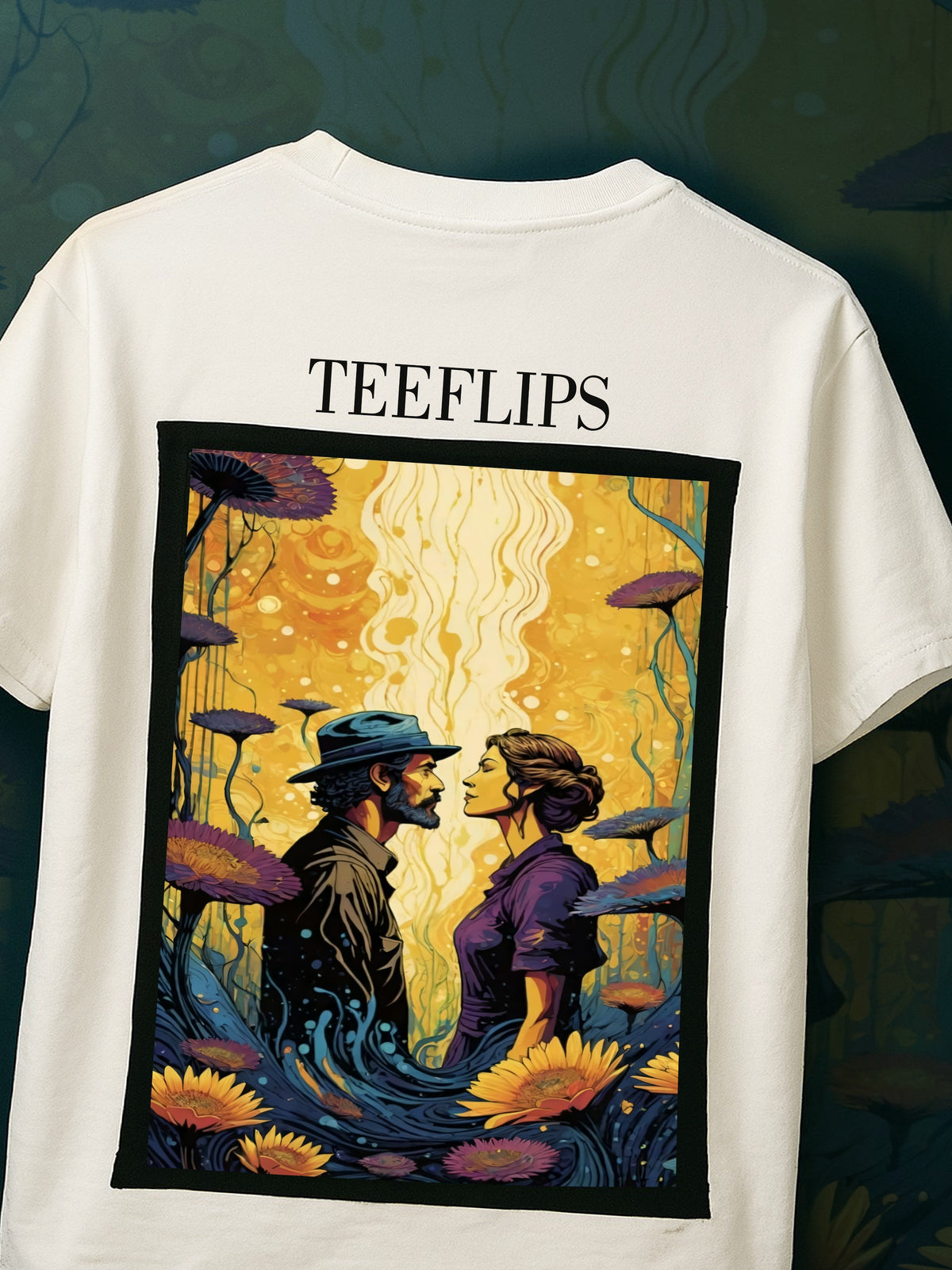 Oversized Flippable Romeo juliet T-shirt ( 3flips FREE included )
